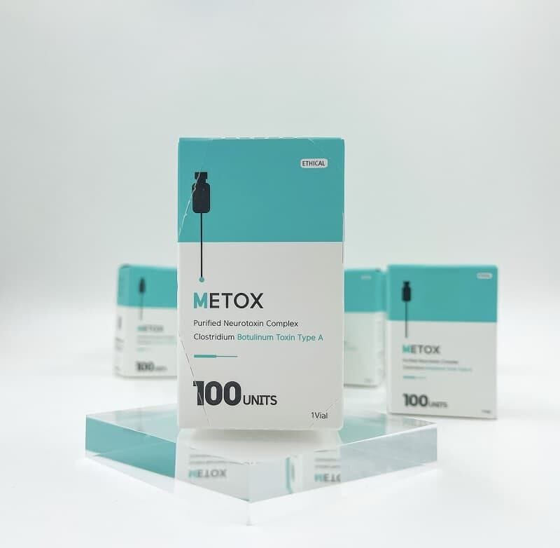 METOX 100 U is designed to address various facial asymmetries caused by muscle activity